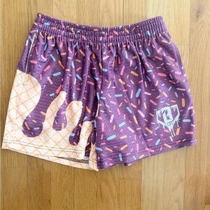 Baseball Lifestyles 101 Kids Ice cream Shorts Large NEW